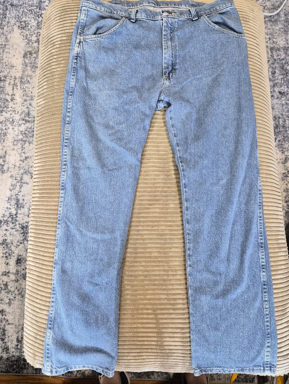 Wrangler Hero Style & Comfort Stretch Blue Jeans 36x29